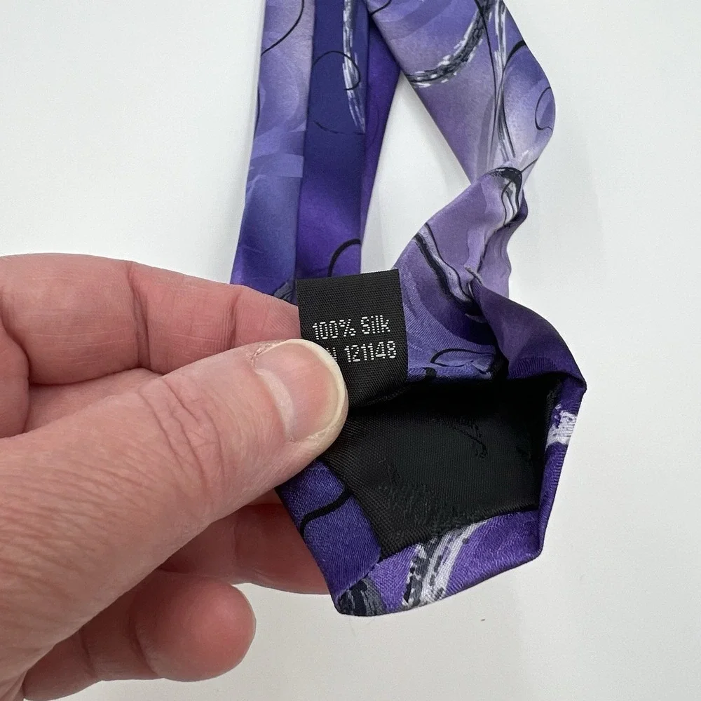 J Garcia Silk/polyester Abstract Pattern‎ Neckties Set of 3